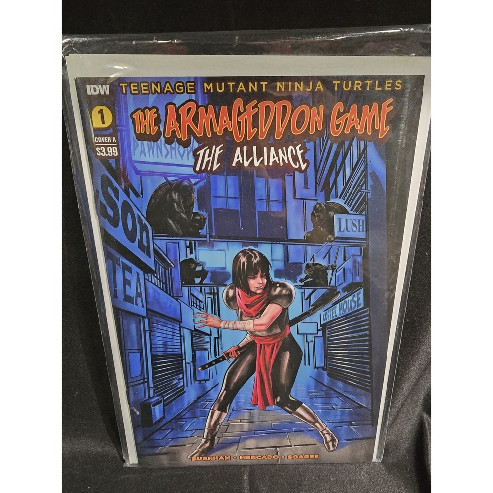 Teenage Mutant Ninja Turtles The Armageddon Game #1 The Alliance IDW 2022